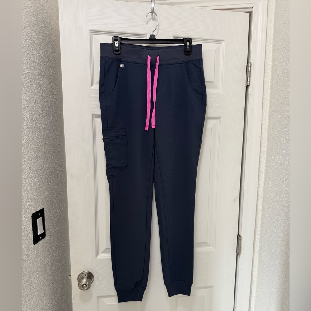 Figs- Zamora™ - Tall Jogger Scrub Pants night sky SMALL TALL